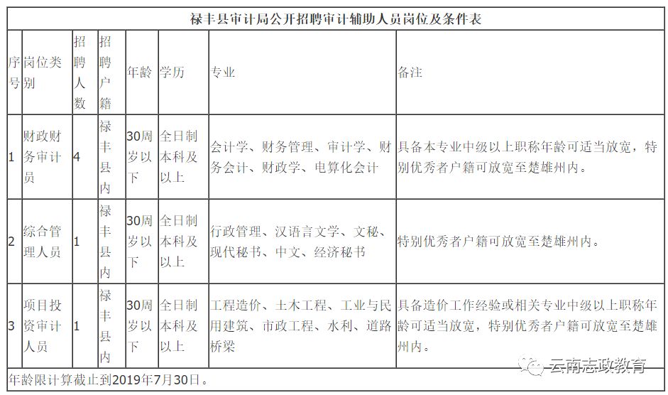 楚雄市审计局最新招聘公告全面解析