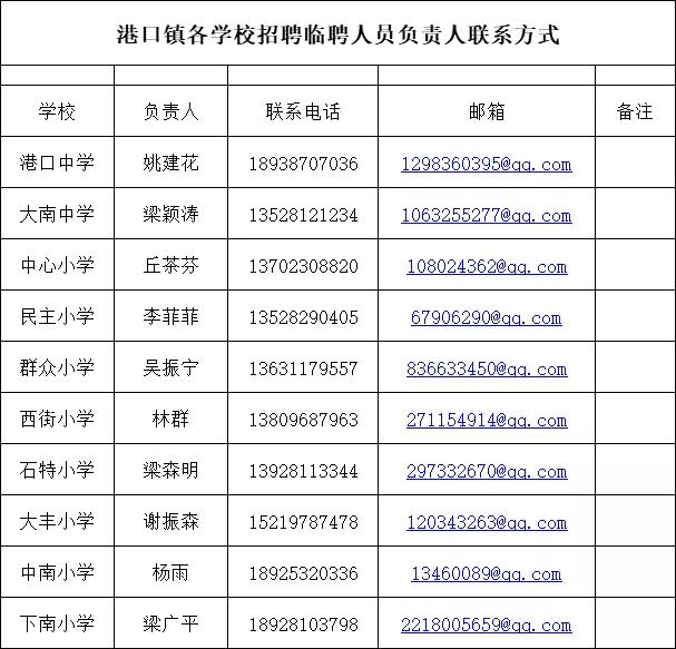 港口区小学最新招聘信息与招聘细节深度解析